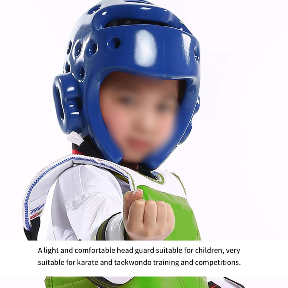 Casco da boxe Caschetto Kickboxing Copricapo Allenamento da combattimento Equipaggiamento protettivo per bambino adulto Rosso Taglia L