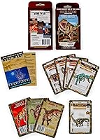 Vista 1 de CLADE-GRAVIM® Dinosaur Top of The Clade Bone Wars Booster Box Coleccionista Tarjetas de intercambio educativas 20 CGTC incluyendo 1 raro para niños