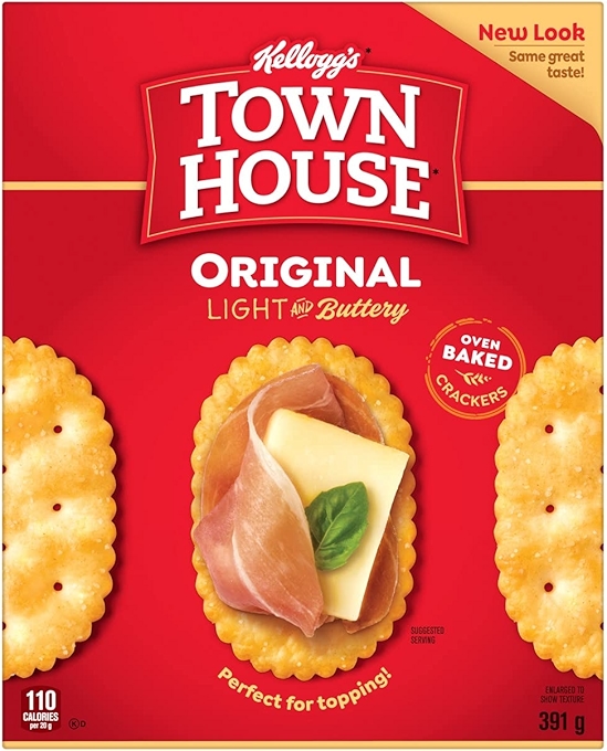 凯洛格小镇原味饼干