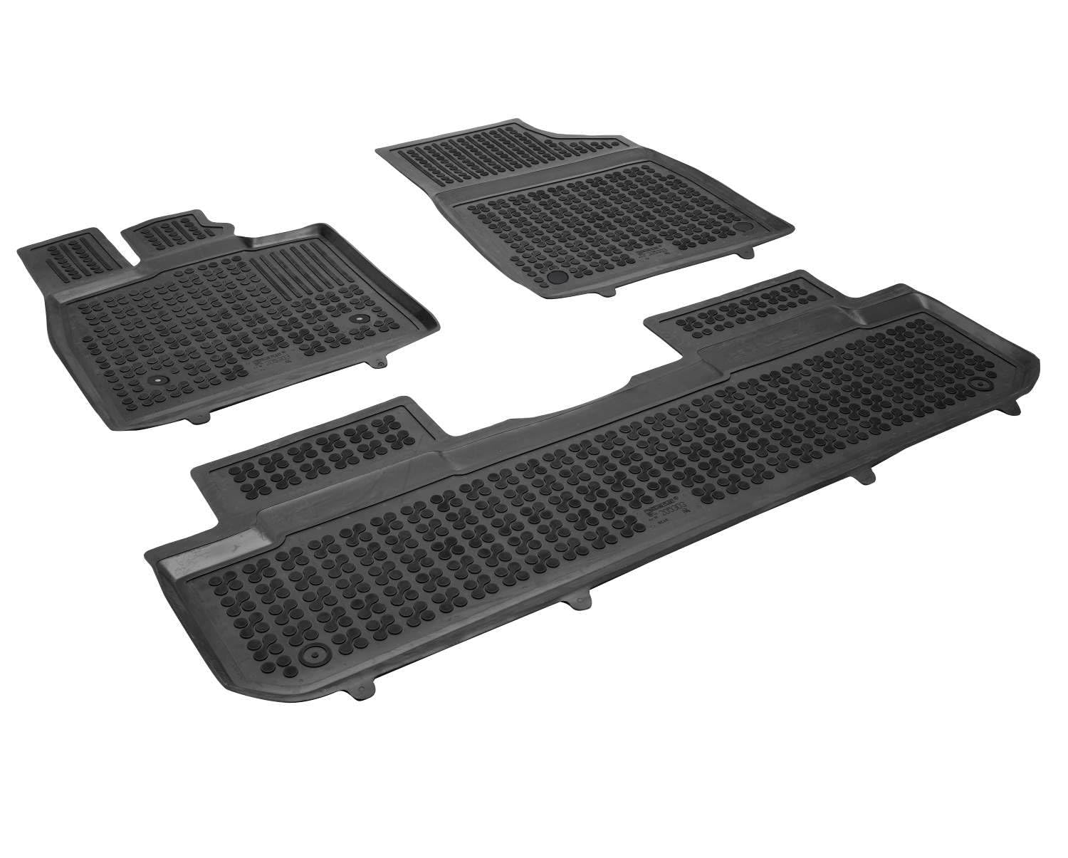 AZUGA Gummi Fußmatten passend für BYD Seal U DM-i Plug-In-Hybrid ab 2024 AZ10300550 Automatten 3D Gummimatten mit hohem Rand