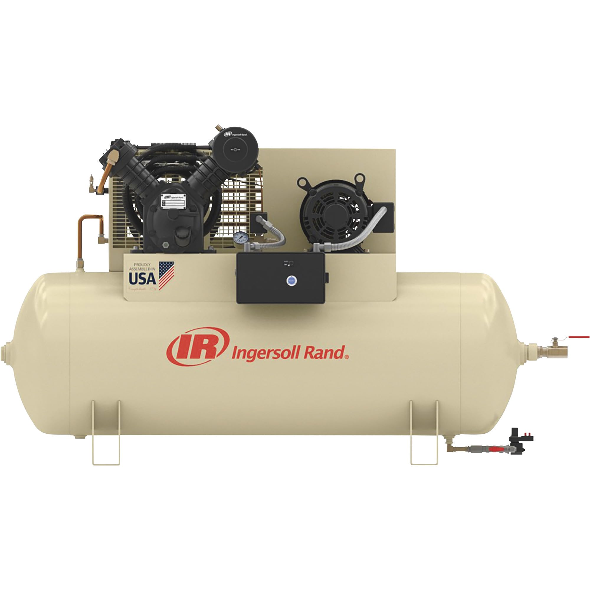 2545E10-VP 10hp 120 gal Two-Stage Compressor (230/3)