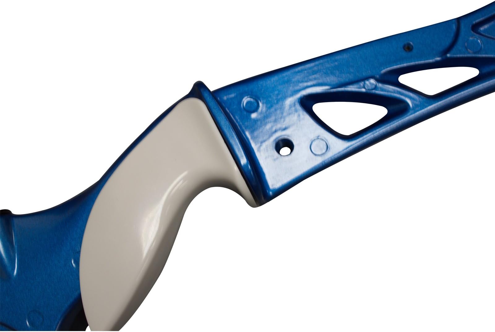 SAS Explorer Metal Riser Takedown Recurve Bow (Blue, 22 Lbs.)