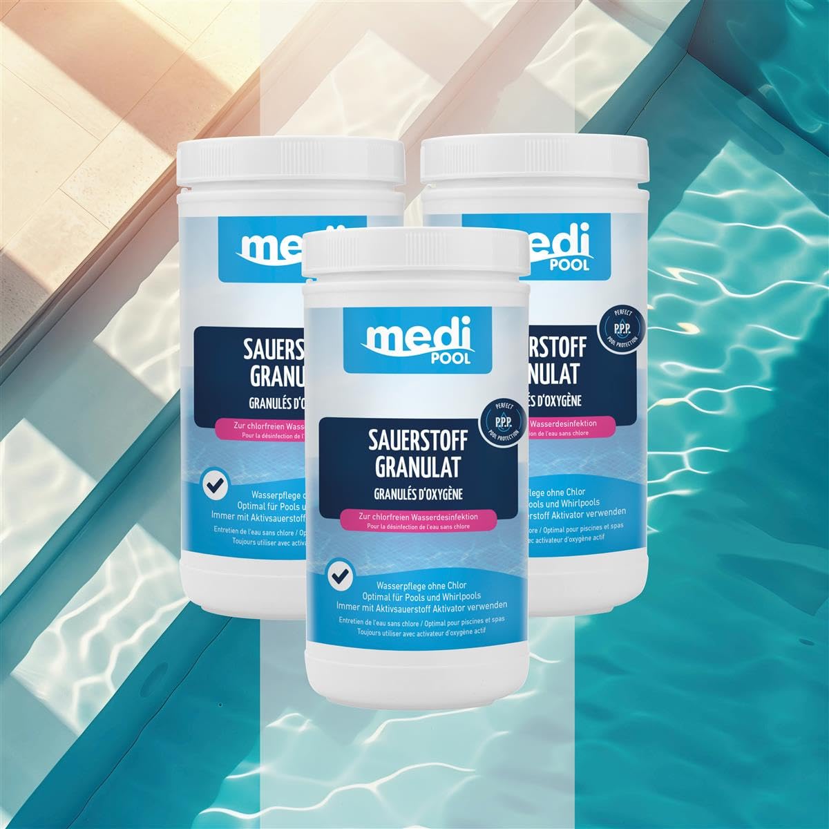 Medipool Sauerstoff Granulat 3 x 1KG