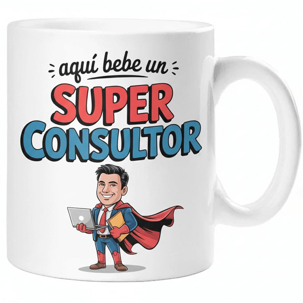 Taza SUPER POLICÍA – Regalo Original para POLICÍA | Taza de Cerámica 325ml con Diseño Superhéroe | Apta Microondas y Lavavajillas — view 79