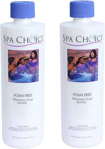 SpaChoice 472-3-2031-02 Bañera de hidromasaje sin espuma, 1 pinta, paquete de 2
