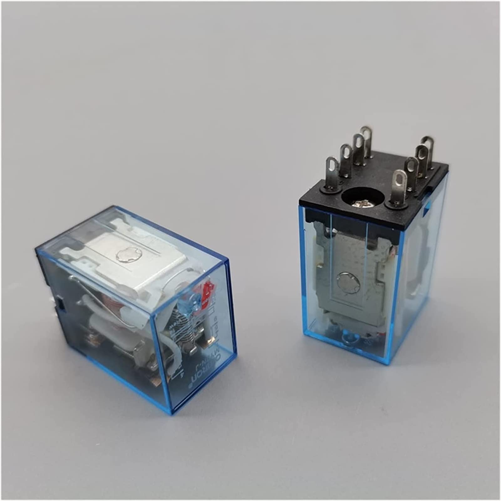 Relè 1 PZ MY2P HH52P MY2NJ Relè Bobina Generale DPDT Mini Interruttore Relè Elettromagnetico con Zoccolo Base LED AC220V DC12V Parti di ricambio