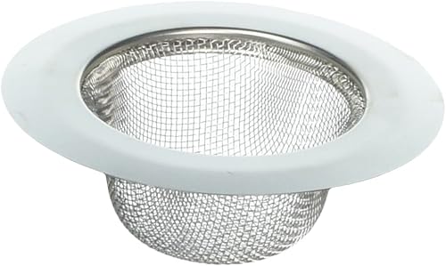 Colador cromado para fregadero de 4-1/2 pulgadas de diámetro