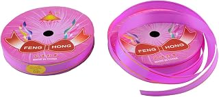 Ruilogod Gift Wrapping DIY Roll 1.8cm Wide 2 Pcs Fuchsia (id: cba 701 509 32a 7a1