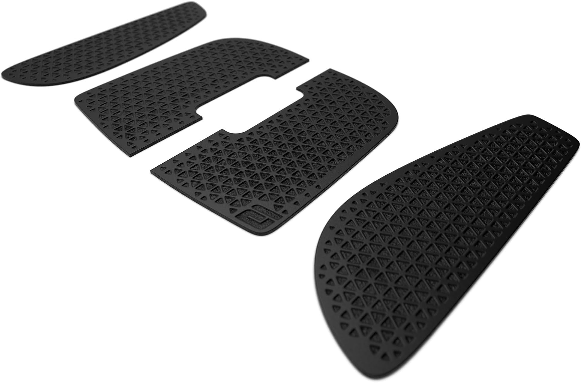 ENDGAME GEAR OP1 Skin Set, 4 Pieces, Pre-Cut, Compatible with OP1we Gaming Mouse, Synthetic Rubber, Black