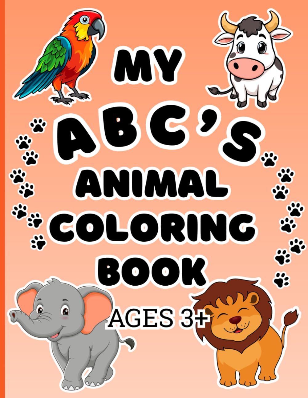 My ABC's Animal Coloring Book