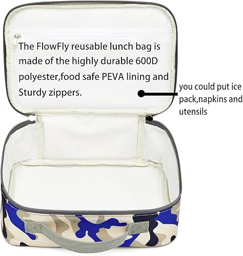 Miniatura 157 de FlowFly - FlowFly - Lonchera térmica para niños, minihielera suave para el regreso a clases, lonchera para niñas, niños, oso Oso,Negro -,negro con