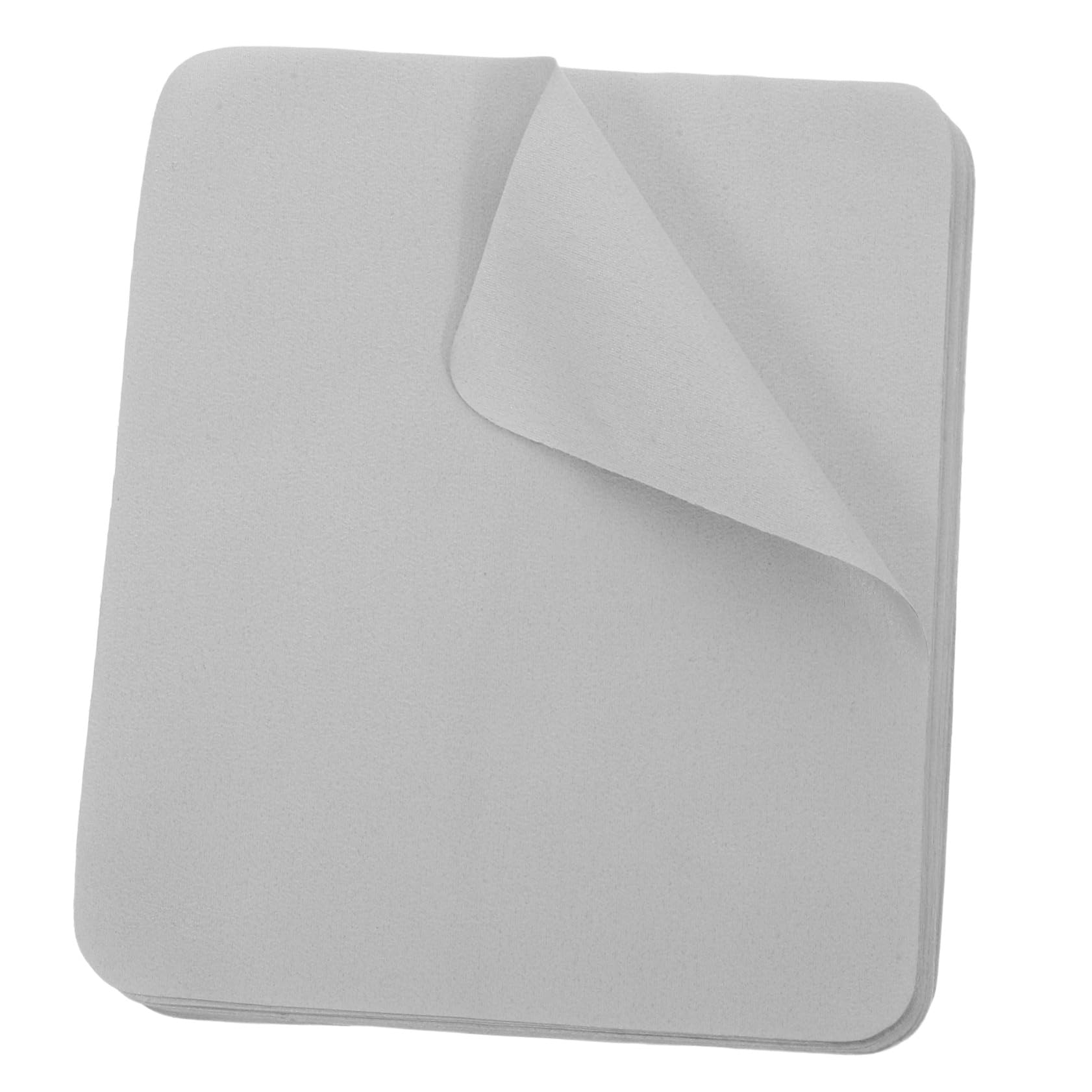 Healeved 100pezzi Panni in Microfibra per Pulizia dei Occhiali Salviette per Vetri e Lenti Panni per Pulizia di Occhiali Laptop e Tablet Panno in Microfibra da Vista Sole