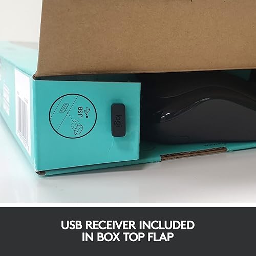 Miniatura 10 de Logitech MK295 - Combo de mouse y teclado inalámbricos con tecnología SilentTouch, teclado numérico completo, seguimiento óptico avanzado, Blanco