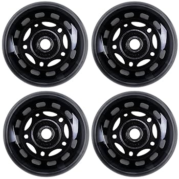 スケートボードホイールセット 4個 楽天市場】PATIKILライトアップスケートボードホイール60x45mm4