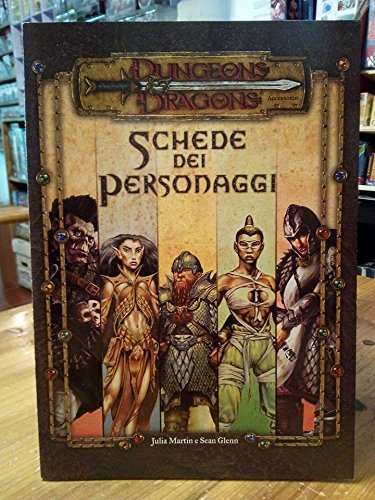 Schede dei personaggi