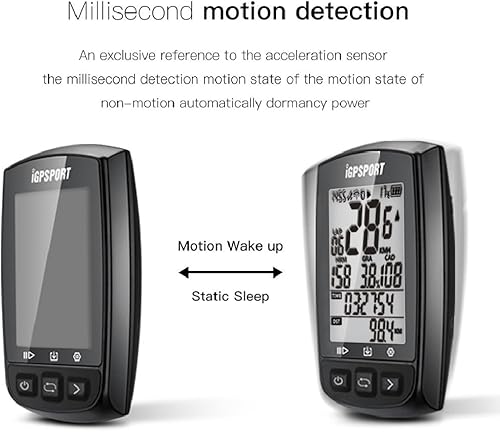 Miniatura 4 de iGPSPORT Ordenador de bicicleta GPS inalámbrico Ciclismo con función ANT+Velocímetros de bicicleta Ciclo Ordenador con soporte para bicicleta