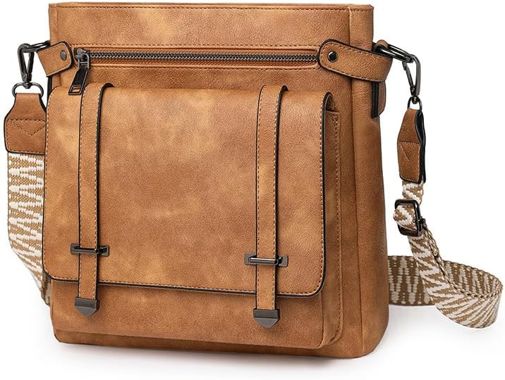 Fashion Crossbody Bag For Women Shoulder Bag Soft PU Leather Handbags Purses Multi Messenger Bag Tote - Image 4