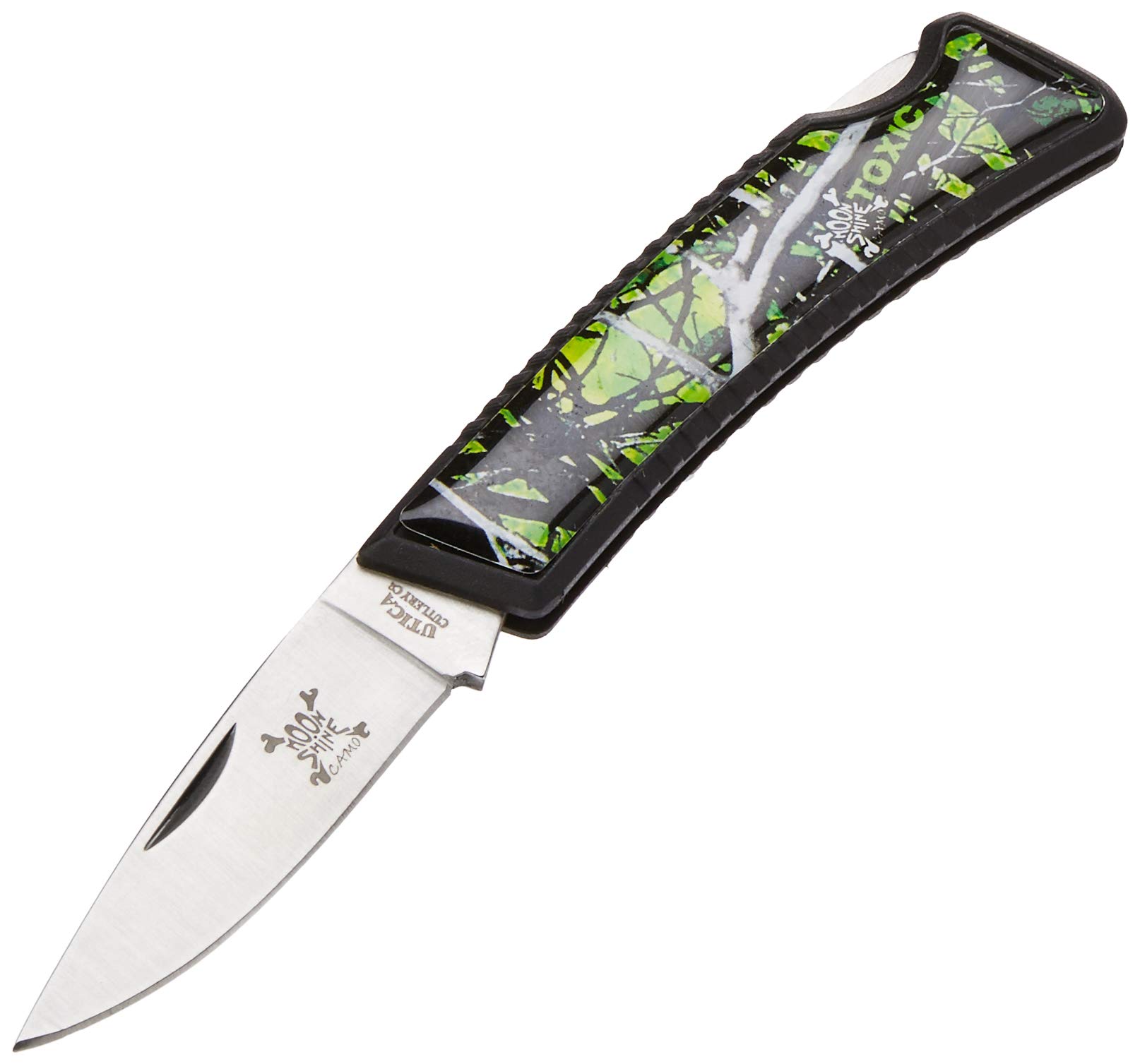 Kutmaster Knives 91-M181414CP, Moonshine 3" Lockback, Toxic