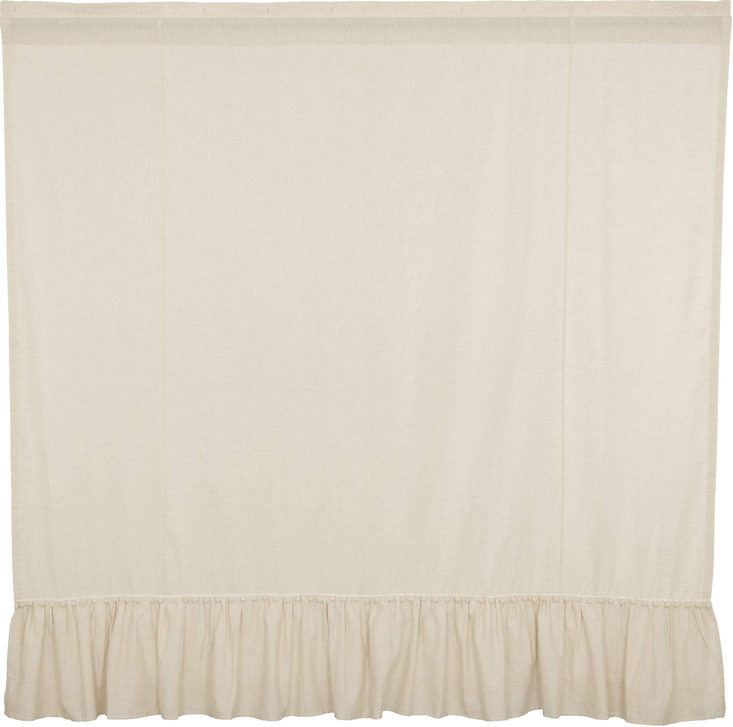 Prоmо 40% оƒƒ Olivia Ruffled Shower Curtain w/ Macrame Pompom Trim, 72 L, x 72 W, Natural Cream Linen/Cotton Bathroom Curtain, Boho, Modern Country, Vintage Cottage, Farmhouse Style Gеt Chеар Prісе Olivia Ruffled Shower Curtain w/ Macrame Pompom Trim, 72 L, x 72 W, Natural Cream Linen/Cotton Bathroom Curtain, Boho, Modern Country, Vintage Cottage, Farmhouse Style