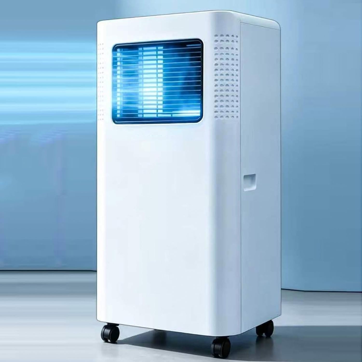 Aire Acondicionado Portátil 9000 BTU 30 m², Unidad AC Silenciosa con Ventilador Deshumidificador, Modo Noche Temporizador 24H Mando Distancia y Kit Ventana, Style 1, Remote Control Model