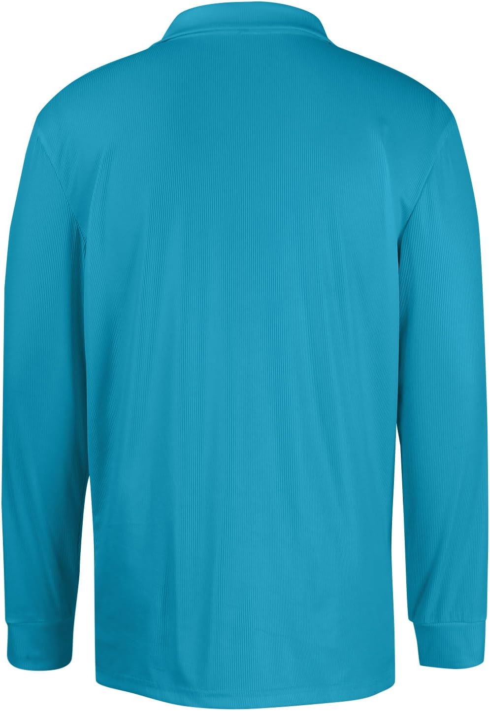 Ymosrh Men's Fall Polo Shirts, Long Sleeve Solid Color Business Casual Collared T-Shirt, S-3XL