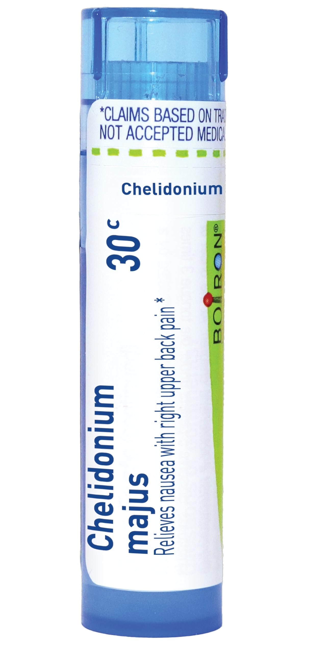 Boiron Chelidonium Majus 30C, 80 Pellets, Homeopathic Medicine for Indigestion and Nausea