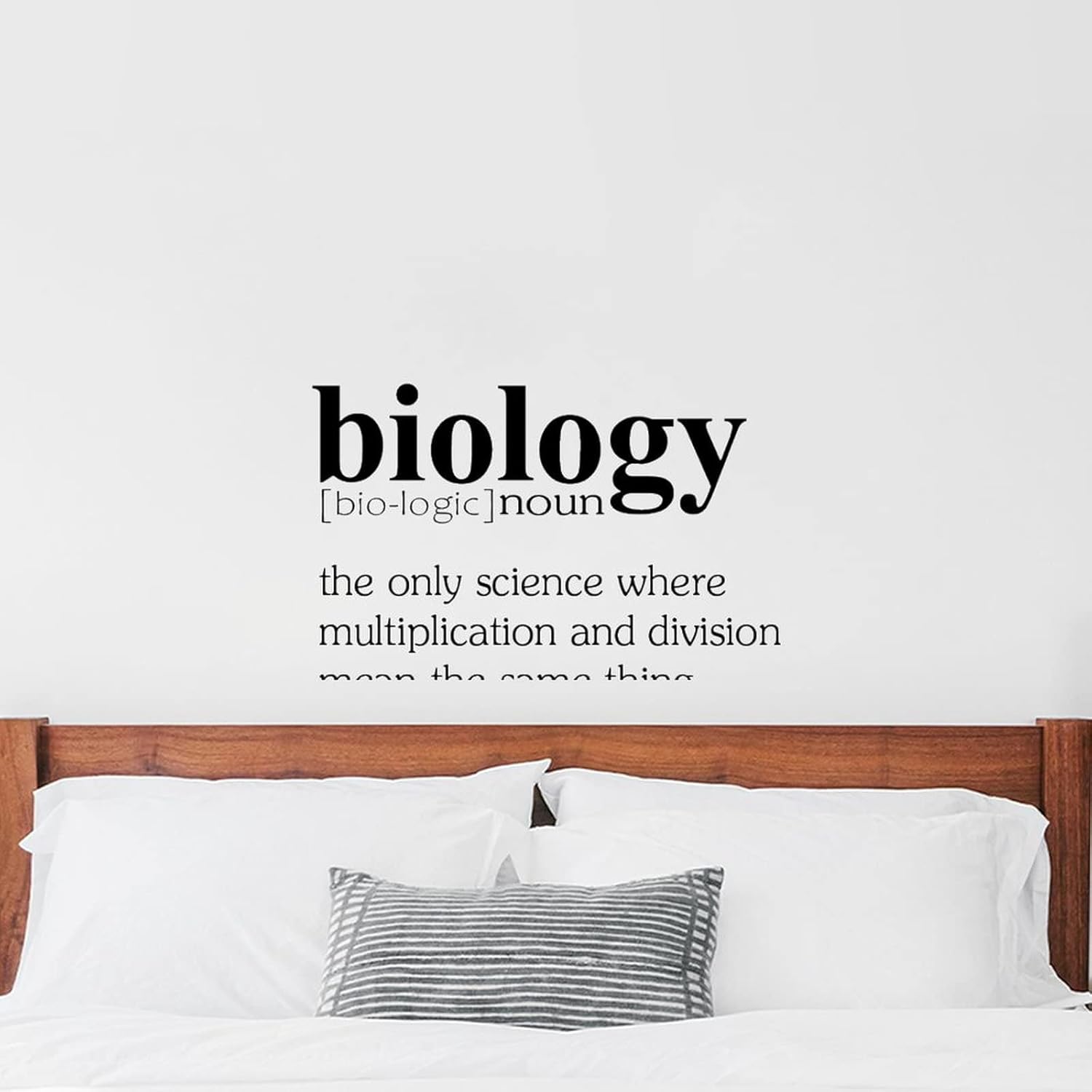 Definition Noun Biology Wall Sticker for Bedroom Custom
