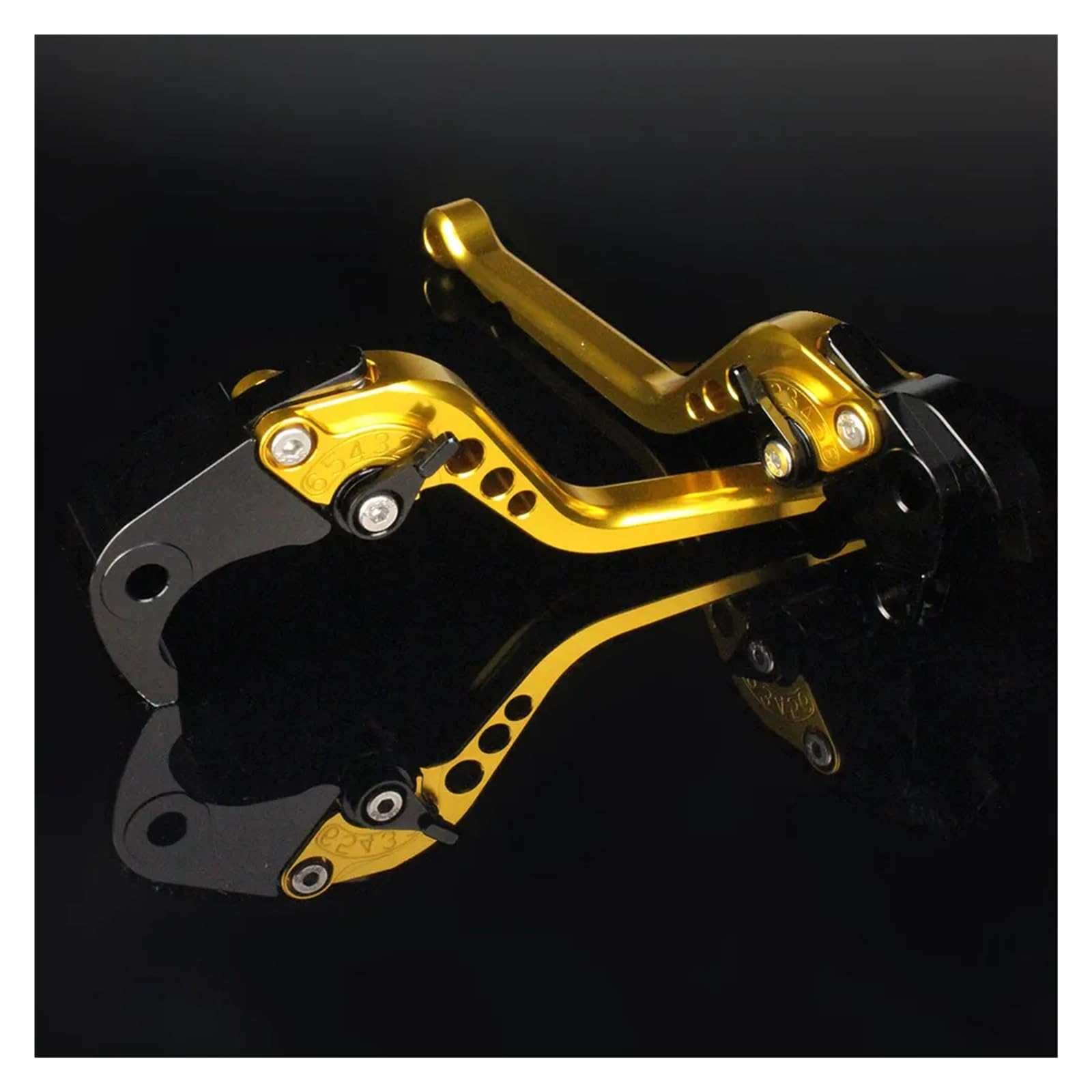 Fit For Ninja 250R 2008-2012/300 300R 2013-2018 400 Z400 2018-2024 CNC Adjustable Brake Clutch Lever(Golden 177mm)