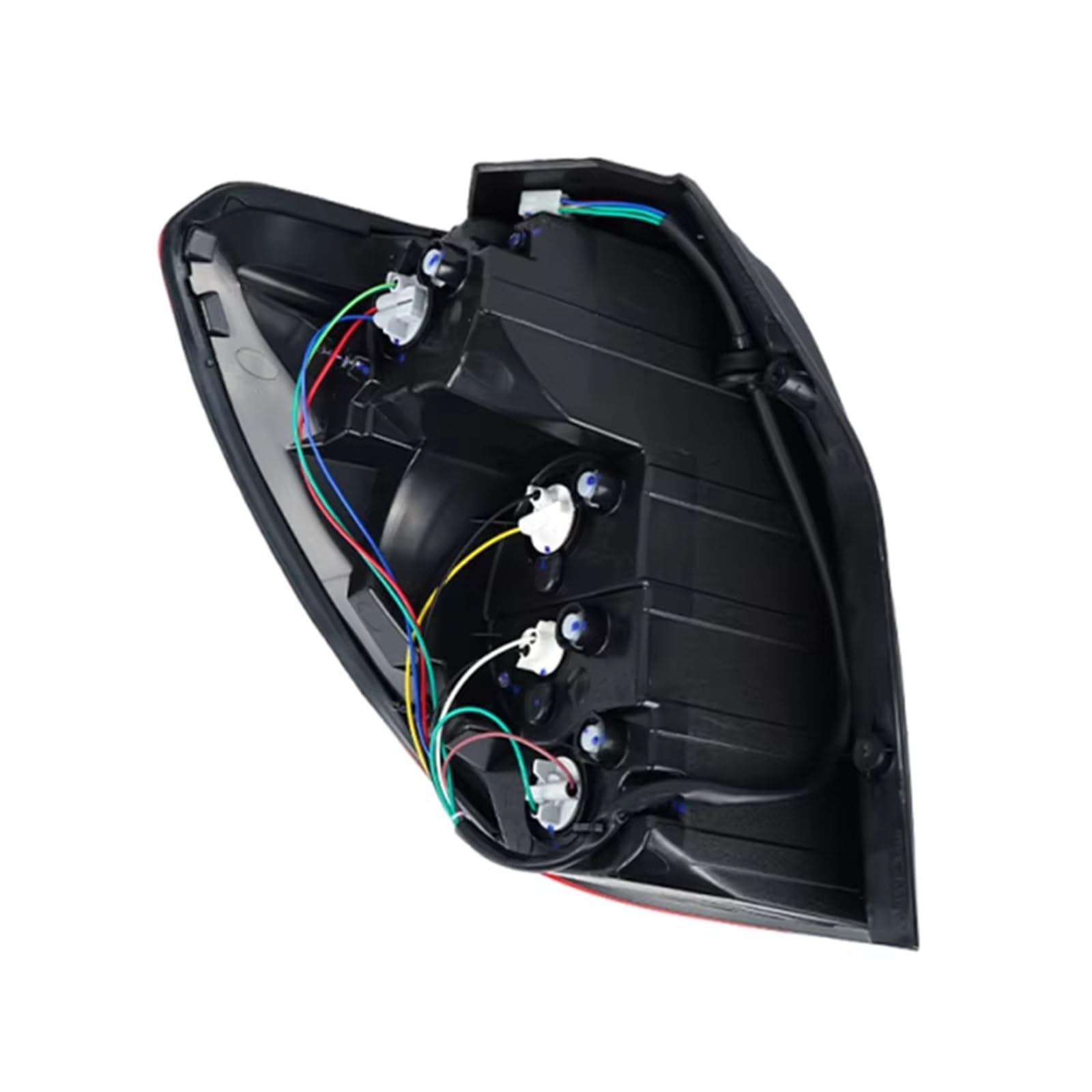 Genérico Piloto Trasero Para Chevy Para CAPTIVA 2008 2009 2010 Conjunto De Luces Traseras Parachoques Trasero Luz Freno Lámpara Trasera Bombillas Luz Trasera Coche(Izquierda)