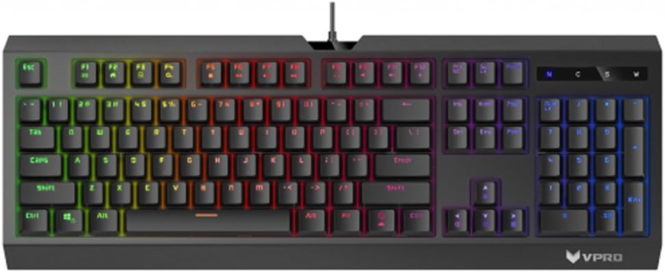 Rapoo V52S Backlit Gaming Keyboard (Black)