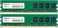 Vista 20 de PC3-10600U 8GB Kit (2X4GB) DDR3 10600 1333MHz PC3-10600 4GB 2Rx8 240-pin Dimm CL9 1.5V Desktop Módulo de memoria RAM