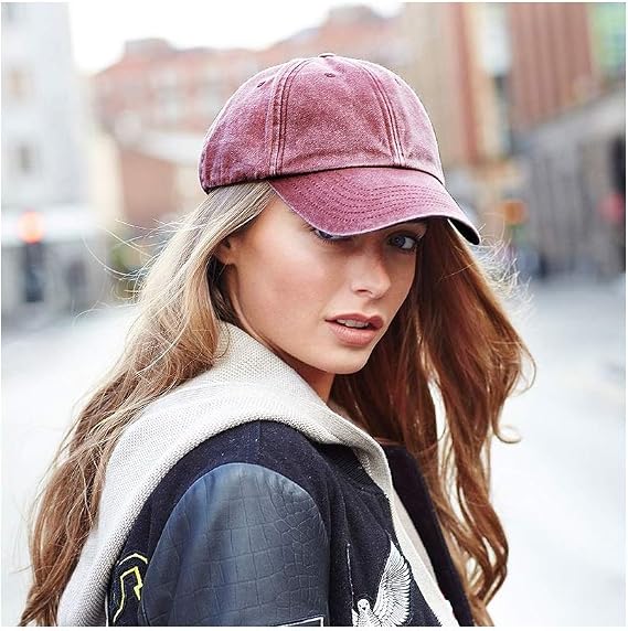 Vintage Denim-Look Cap 