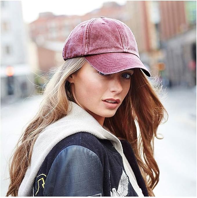 Vintage Denim-Look Cap 