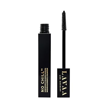 NO CHILL Mascara by Lavaa Beauty | Tubing Mascara | Lengthening & Volumizing | No Smudging & No Flaking Black