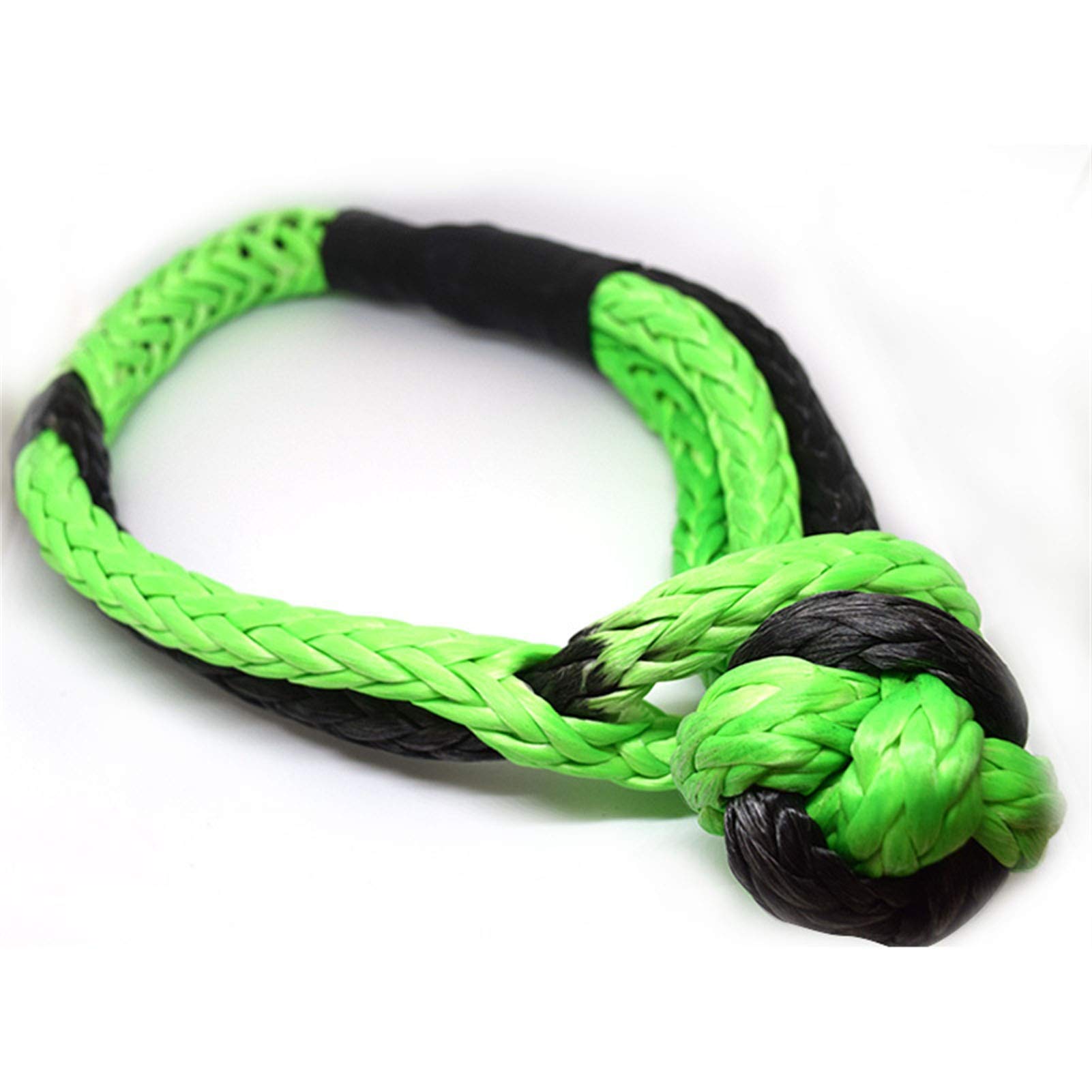 Mthckxjbsuz Groen Winch Rope, 11Mm*155Mm Soft Shackle,7/16"*6.1Inchsynthetic Winch,Rope