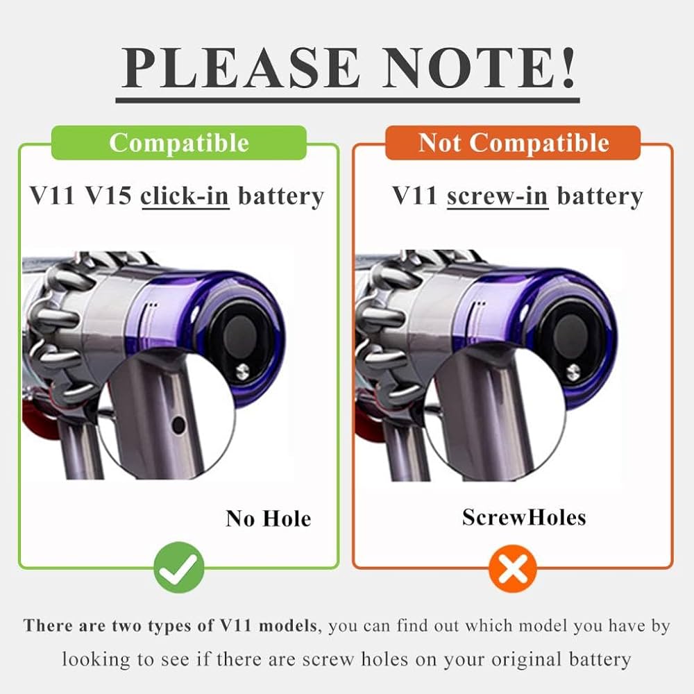 Amazon.com: DTK Replacement for Dyson Button Click in Installation