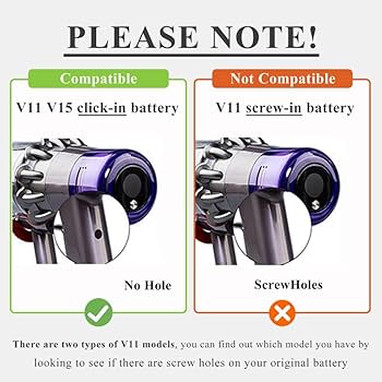 Amazon.com: DTK Replacement for Dyson Button Click in Installation