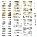 【Diseño brillante】 Estas pegatinas de bronceado en relieve son fáciles de pegar y despegar. Los colores brillantes y brillantes hacen que sus artículos sean especiales.
