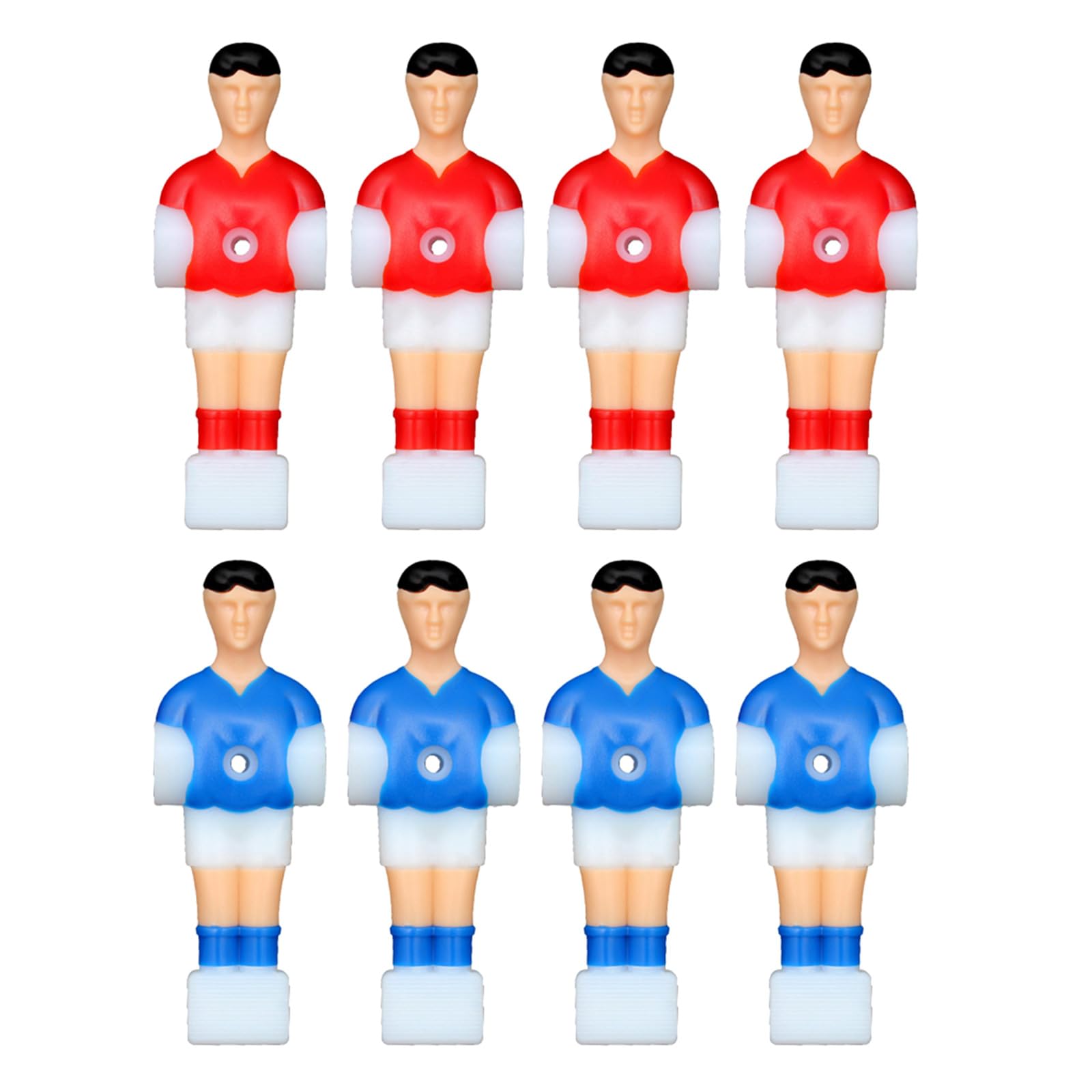 Kangnice Set of Football Machine Soccer Foosball Player Replacement Table Football Soccers Player Statue Foosball