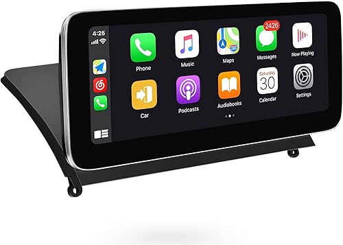 Dasaita Radio Android 10 de 123 pulgadas para Mercedes Benz Clase C W204 C200 C230 C250 C300 C280 C350 2008 2009 2010 NTG40 GPS con pantalla táctil