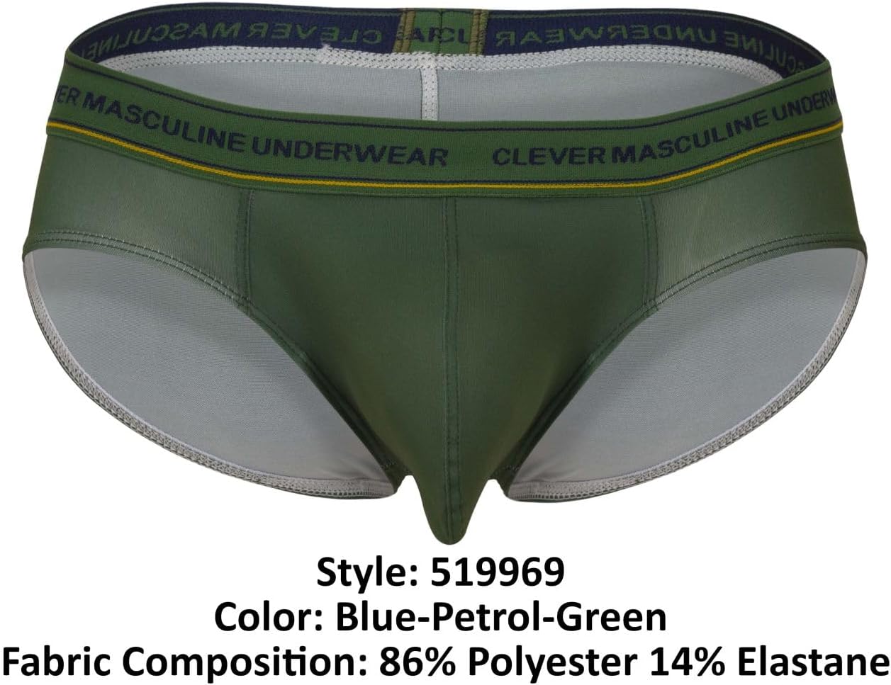 Clever Moda Multi Pack Fashion Underwear Trunks Briefs and Thongs for Men