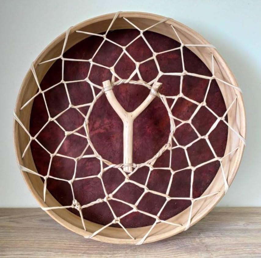 Tambour chamanique de 40 cm idéal pour vos séances de yoga et méditation