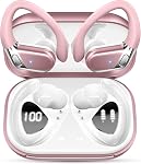 2026 Wireless Earbuds, Bluetooth 5.4 Headphone with 75H Playtime, IP7 Waterproof Sport Earphone, ENC Noise Cancelling Mic, LED Power Display, Secure Earhooks for Running/Workout/Gym, iOS & Android
