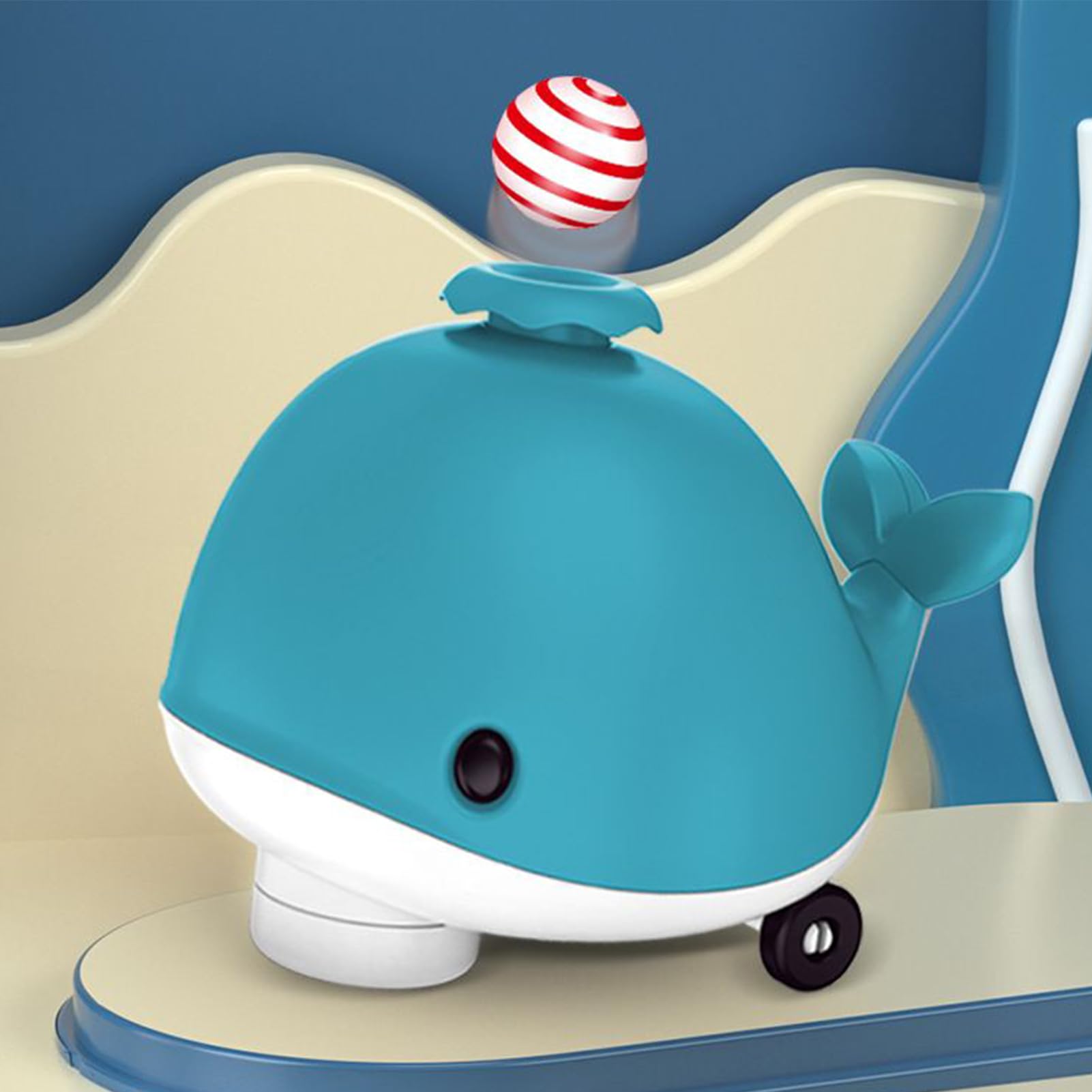 Buy KIDOLOGY Floating Balls Little Whale Toy, Electric Air Blowing Floating Ball Toys, Unique Birthday Party Gifts For Boys, Girls, Kids, Children Aged 3+ (White) Online At Low Prices In India