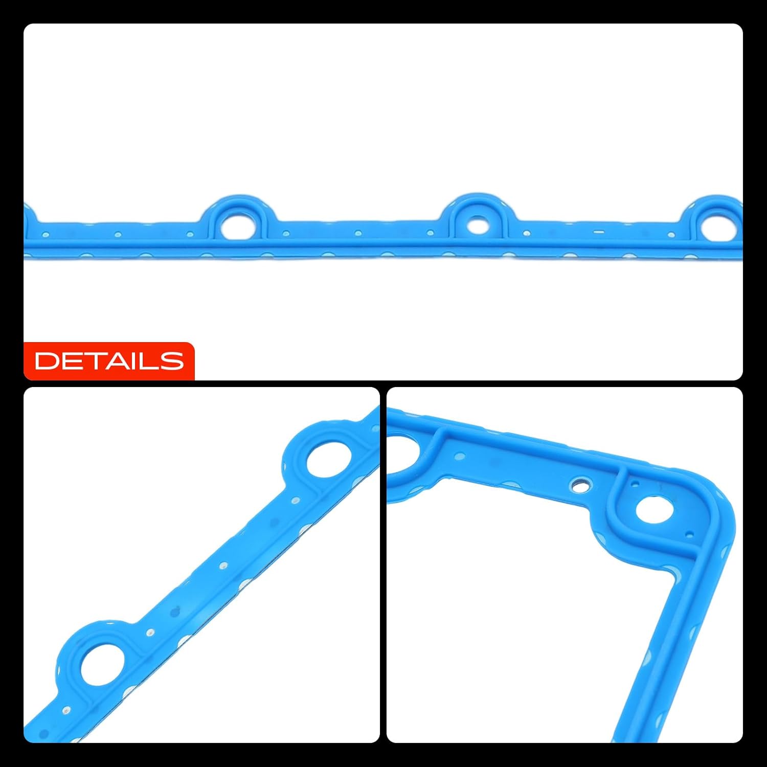 A-Premium Engine Valve Cover Gasket Set Compatible with Ford F-250 F-350 F-450 F-550 Super Duty 1999-2004, F-53 Motorhome Chassis, E-350 Club Wagon, E-450 Econoline Super Duty, Excursion, 6.8L