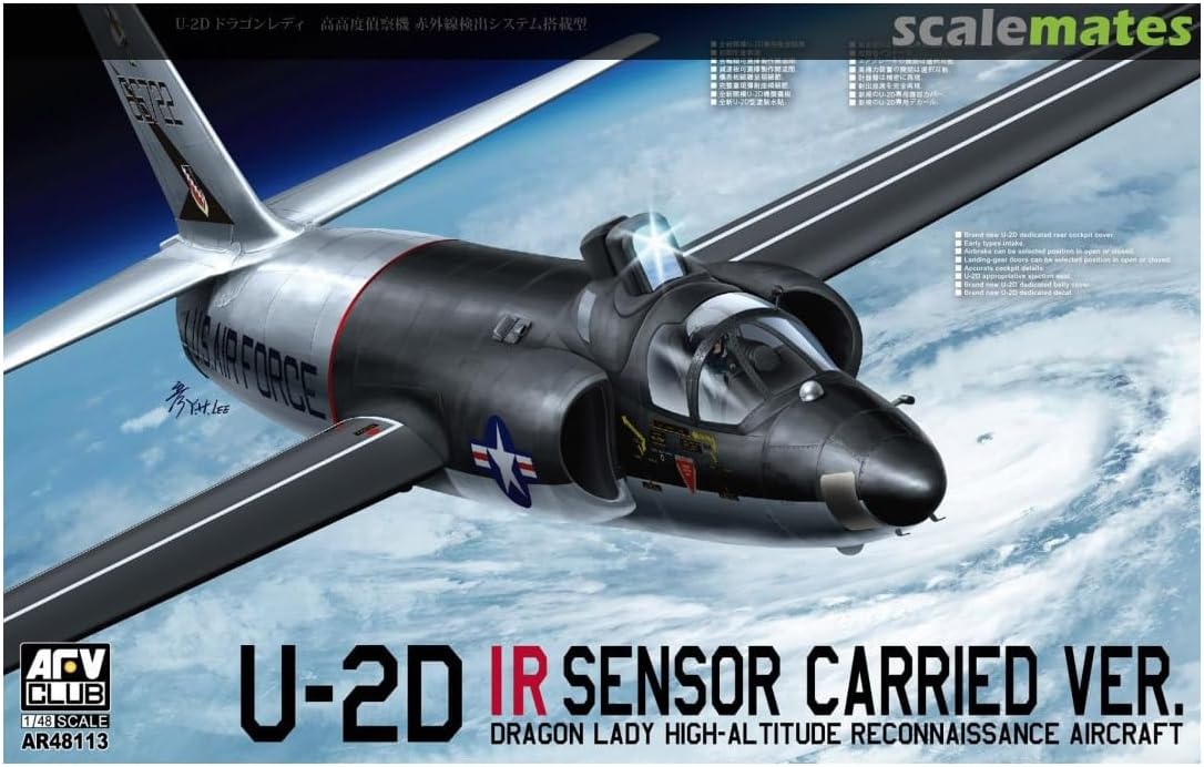 AFV Club Unbekannt AFV48113 Lockheed U-2D IR Sensor Carried Ver. 1:48