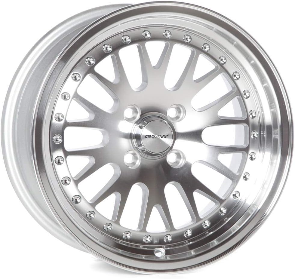 CP21 15×8 Silver/Machined 4×100 [+25mm]