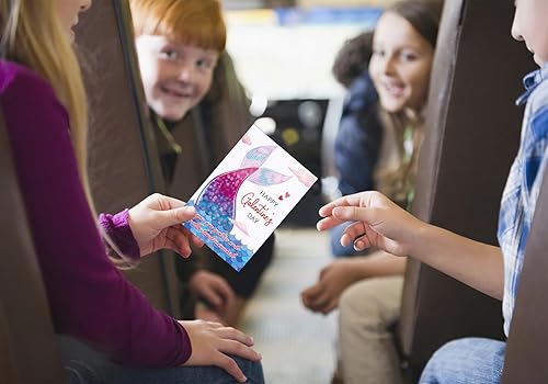 Miniatura 3 de D4DREAM Tarjetas de feliz día de los galentinos para amigos, eres poética y noble, tarjeta de regalo del día de los galentinos de sirena para ella,