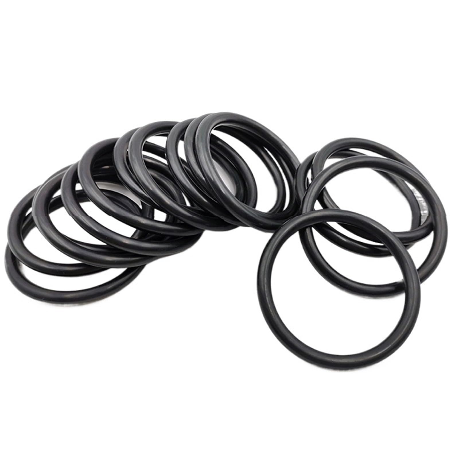 1 Uds 4mm 5mm OD 12mm - 270mm caucho de nitrilo butadieno NBR anillo de sellado reparación esqueleto junta de sellado de aceite O arandela de sellado de anillo(OD 42mm (10Pcs),4mm)