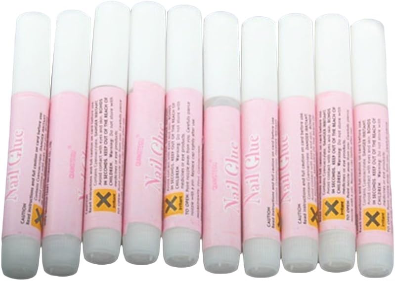 Fashion Girl Mini Professional Beauty Nail False Art Decorate Tips Glue Tool - SoundsBeauty